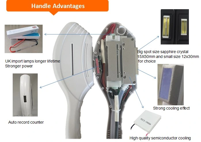 Portable Super IPL Épilation laser multifonctions de la machine laser IPL+Opt l'Epilation Permanente Salon de beauté de l'équipement