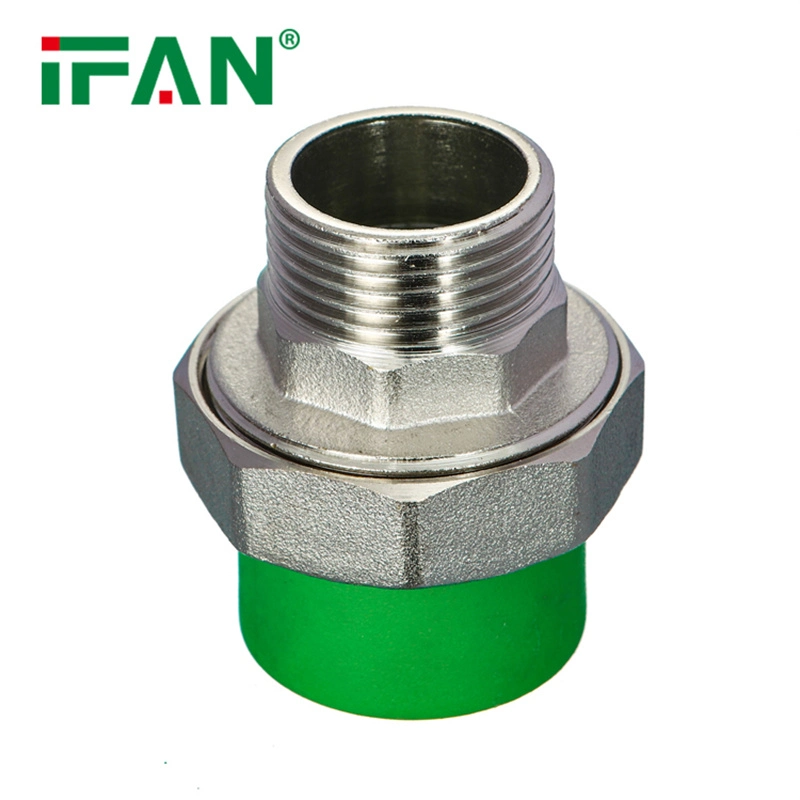 Ifan Advanced Technology Pn25 Male Thread PPR Union PPR Water Pipe Fittings