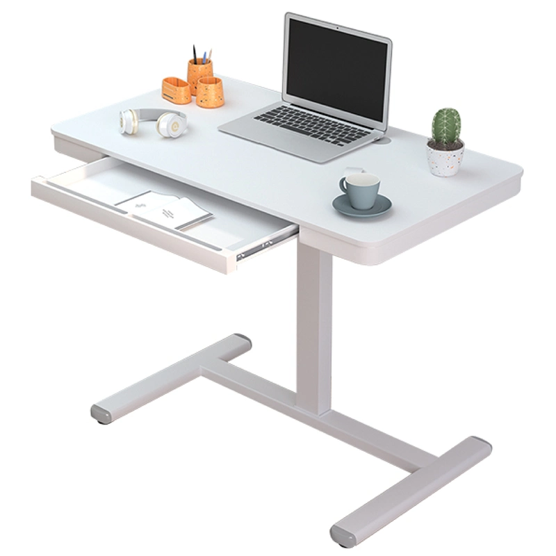 Sit Stand Hand Cranking Höhe Verstellbares Notebook Mit Einem Bein Stehend Schreibtisch Für Lerncomputer