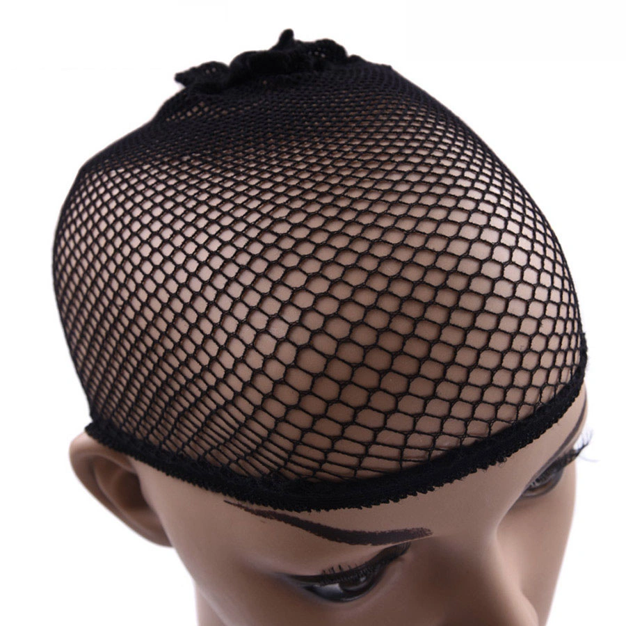 Nylon Fishnet Wig Caps Stretchable Mesh Weaving Hair Net Wig Liner Cap