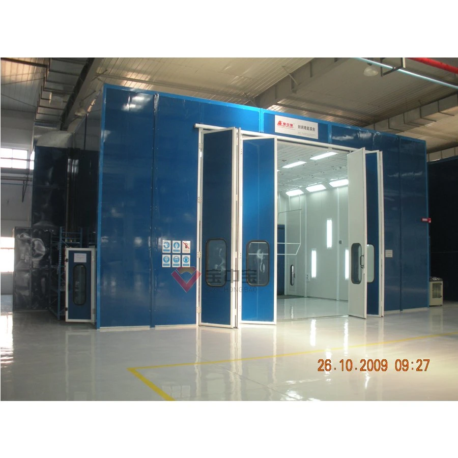 Customized Large Industrial Baking Spray Booth for Train/Aircraft Parts Paint Line Aerospace Paint Booth