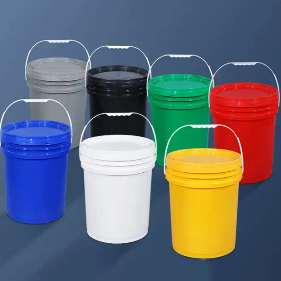 Customized Laminating Plastic Drums 20L Chemical Liquid Waste Material Storage Container with Sealing Lid