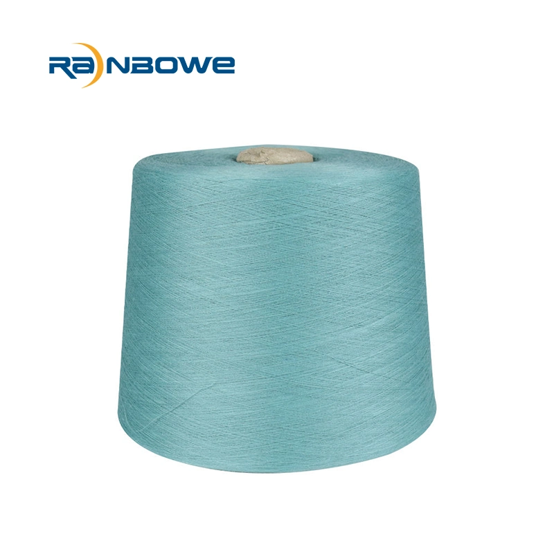 100% Polyester Ring Spun Knitting Yarn Polyester Spun Yarn for Socks