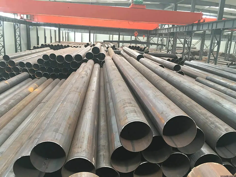 ASTM JIS DIN DN500 Large Size Carbon Seamless ASME B36.10 PE Steel Pipe