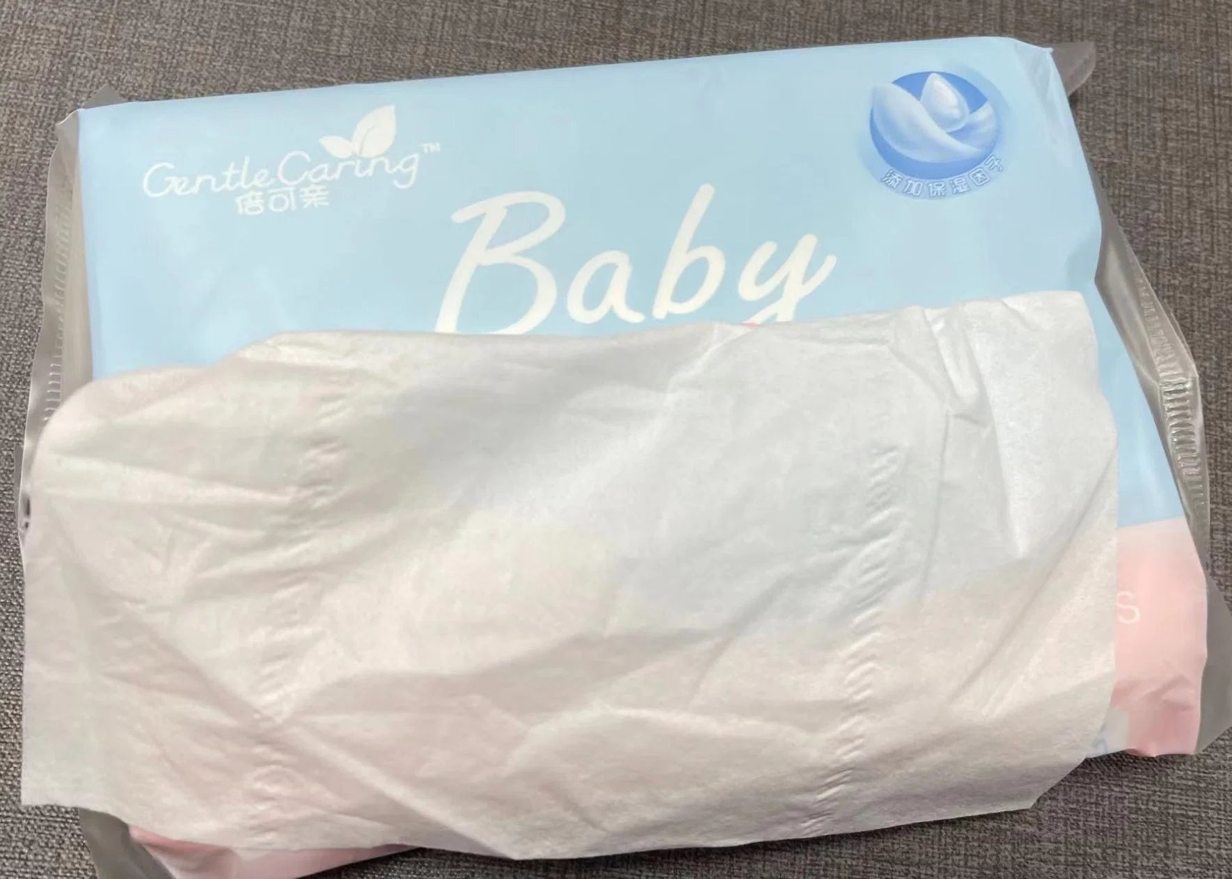 White Color Tissue Paper Skin Friendly Soft Facial Tissue PE Bag Pack
