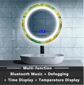 LED Smart наружного зеркала заднего вида и зеркало для макияжа в ванной комнате/отель декоративные зеркала заднего вида с течением времени&amp;Сенсорный датчик