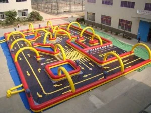 2023 New Giant Inflatable Outdoor Kids Obtsacle Course Games for Sale