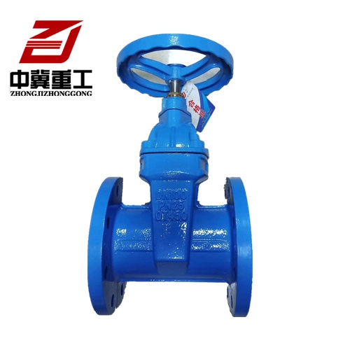 BS4504 GOST DIN F4 Check Water Valve Ductile Iron Resilient Seated Industrial Valve Non-Rising Stem Gate Valve