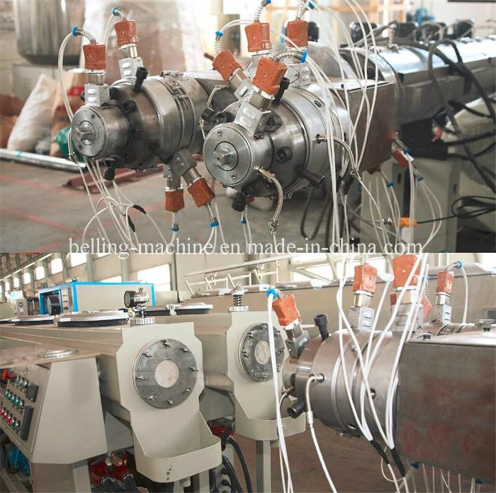 16mm 40mm 50mm 63mm PVC Double out Pipe Extrusion Line