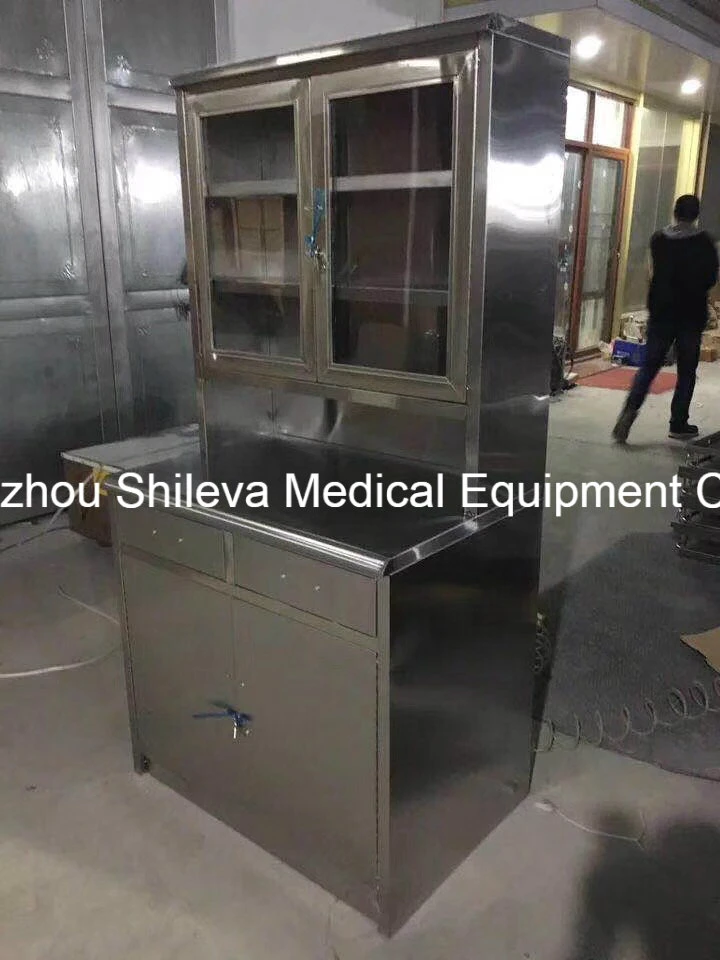 Stainless Steel Hospital Medical Surgical Instrument Cabinet