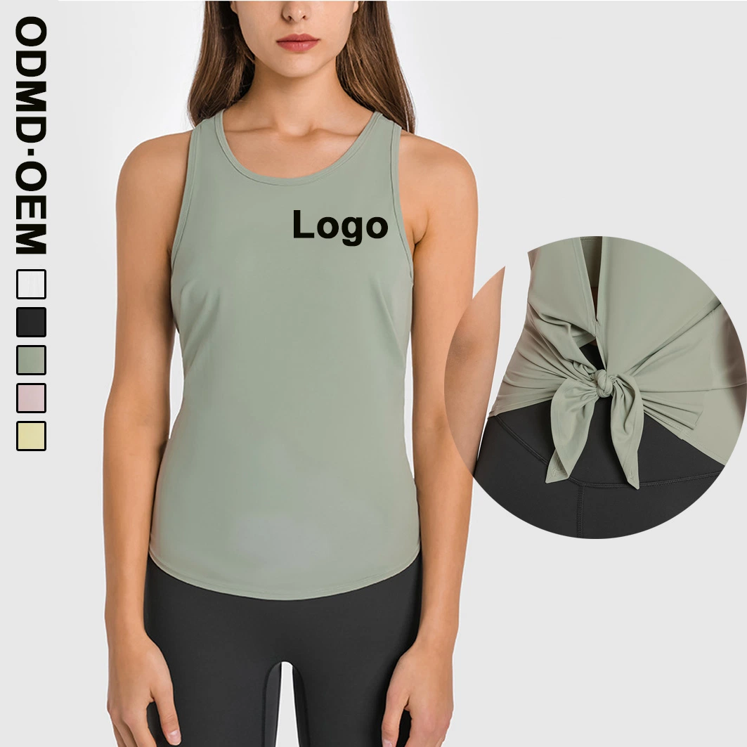 Спортивная одежда Sexy Hollow Out Women′ S футболка Yoga Solid Спортивная тренировка Crop Top с рукавами без рукавов для бега в спортивном стиле
