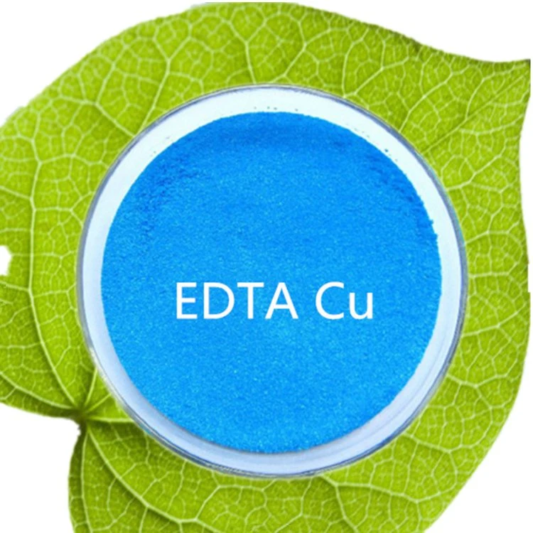 EDTA-Cu 15% Chelated Fertilizer Trace Element Fertilizer EDTA Copper