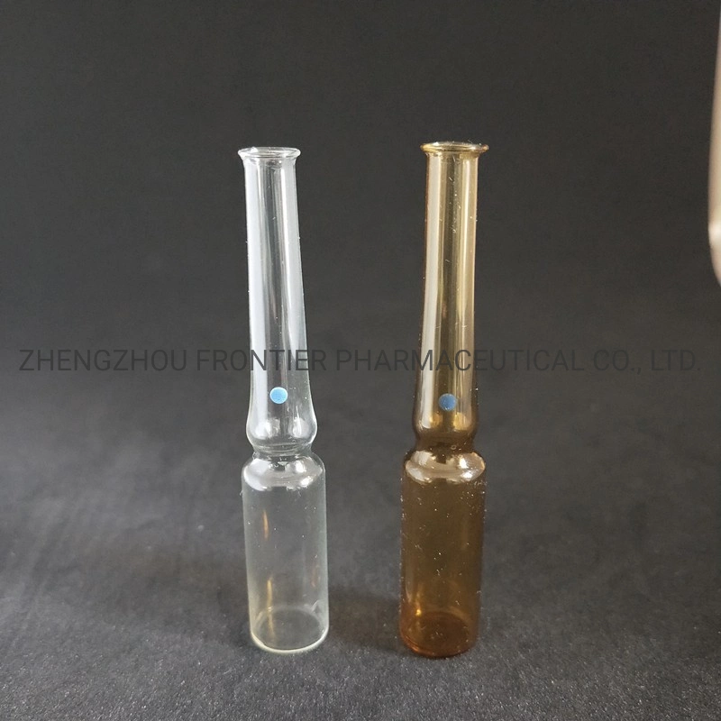 Neutral Borosilicate Amber Glass Ampoules 2ml for Injection ISO