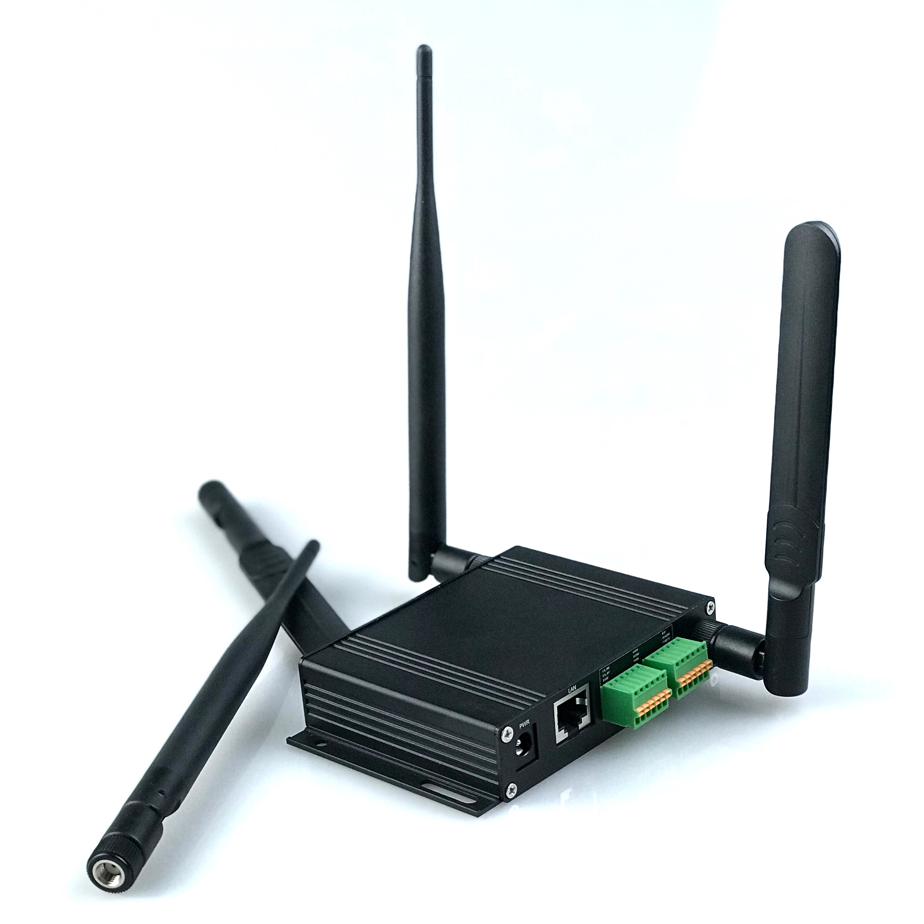 Router módem WiFi industrial M2m 4G LTE con RS485 puertos 1/RS485, 1 puertos RS232