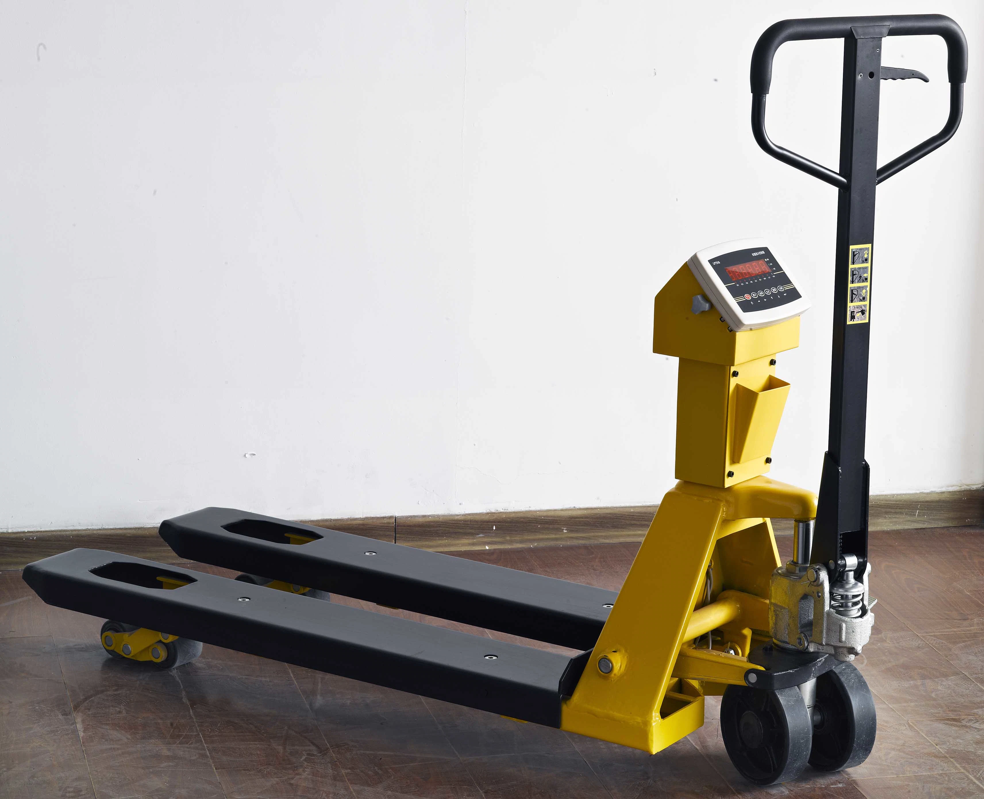 High Resolution 3 Ton Electronic Weighbridge Pallet Truck Scale Lift Truck Scale