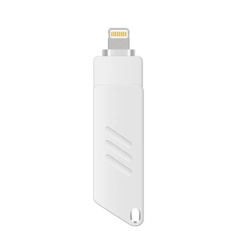 Clés USB OTG métalliques compatibles avec les clés USB Lightning/USB/Android Mémoire