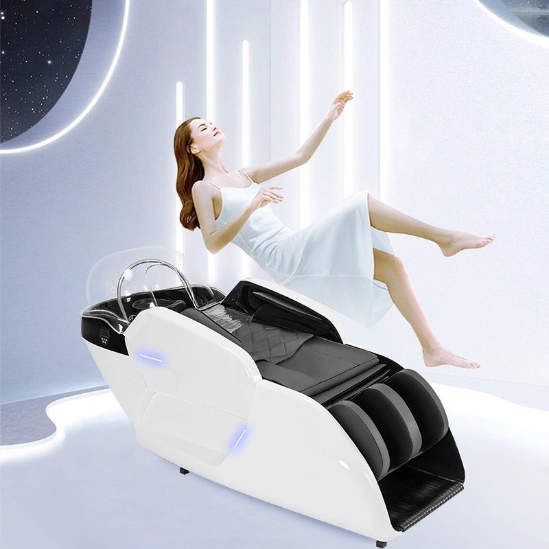 Professional Massage Chair Salon Professional Hair Washing Price Head Water Therapy Shampoo Bed