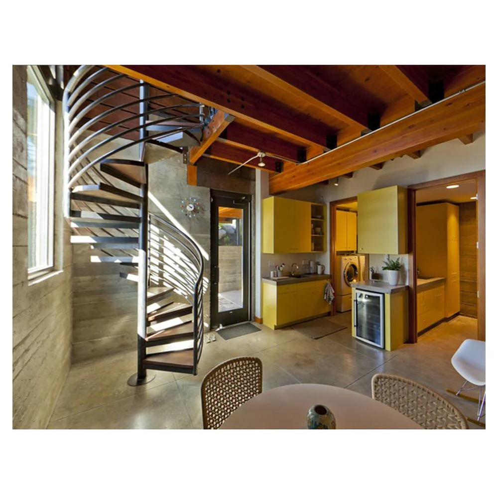 Prima Spiral Staircase and Stainless Steel Spiral Staircase
