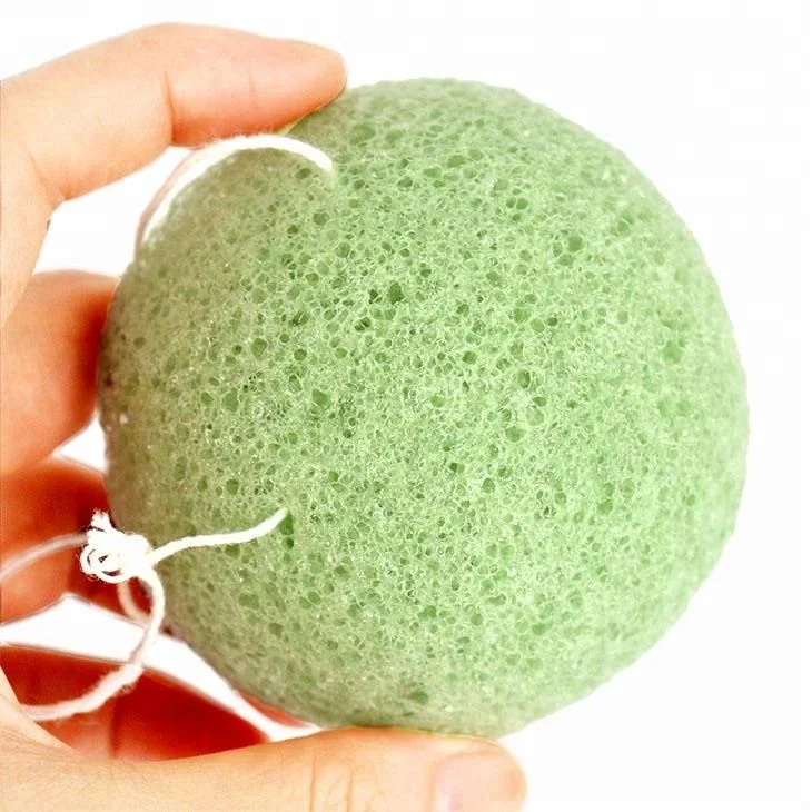 100% Biodegradable Konjac Sponge Natural Sponge Washer for Oily Skin