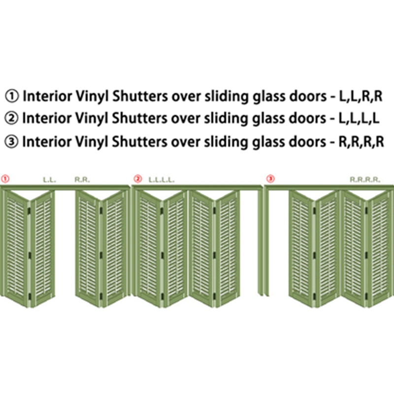 Decorative Poly Plantation Shutters (WPPWS SERIES)