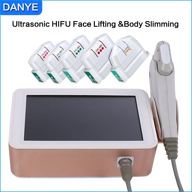 Ultrasound Hifu Anti Aging Wrinkle Removal Machine, Face Lifting/Face Tightening and Body Slimming Skin Care Device