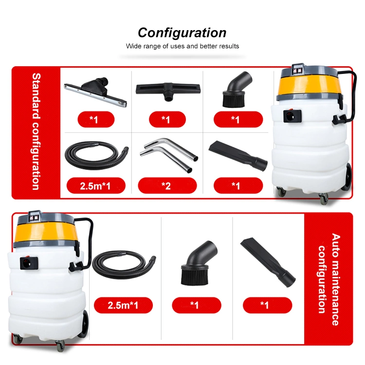 90L 2-Motor Wet/Dry Vacuum Cleaner/Dust Collector/Cleaning Machine/Washing Machine