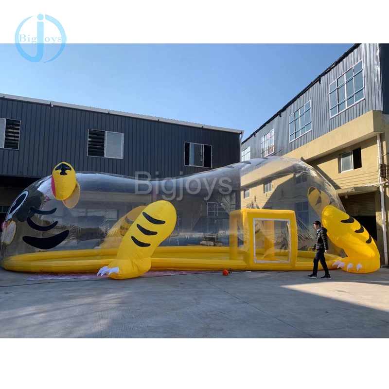 Inflatable Tiger Park com Slide e bola Pool para Venda (BJ-SP123)