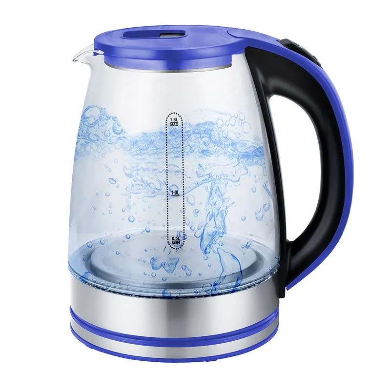 Double Controller Glass Electric Kettle Washable Filter Hot Water Dispenser /Boiler Kitchen Appliances Home