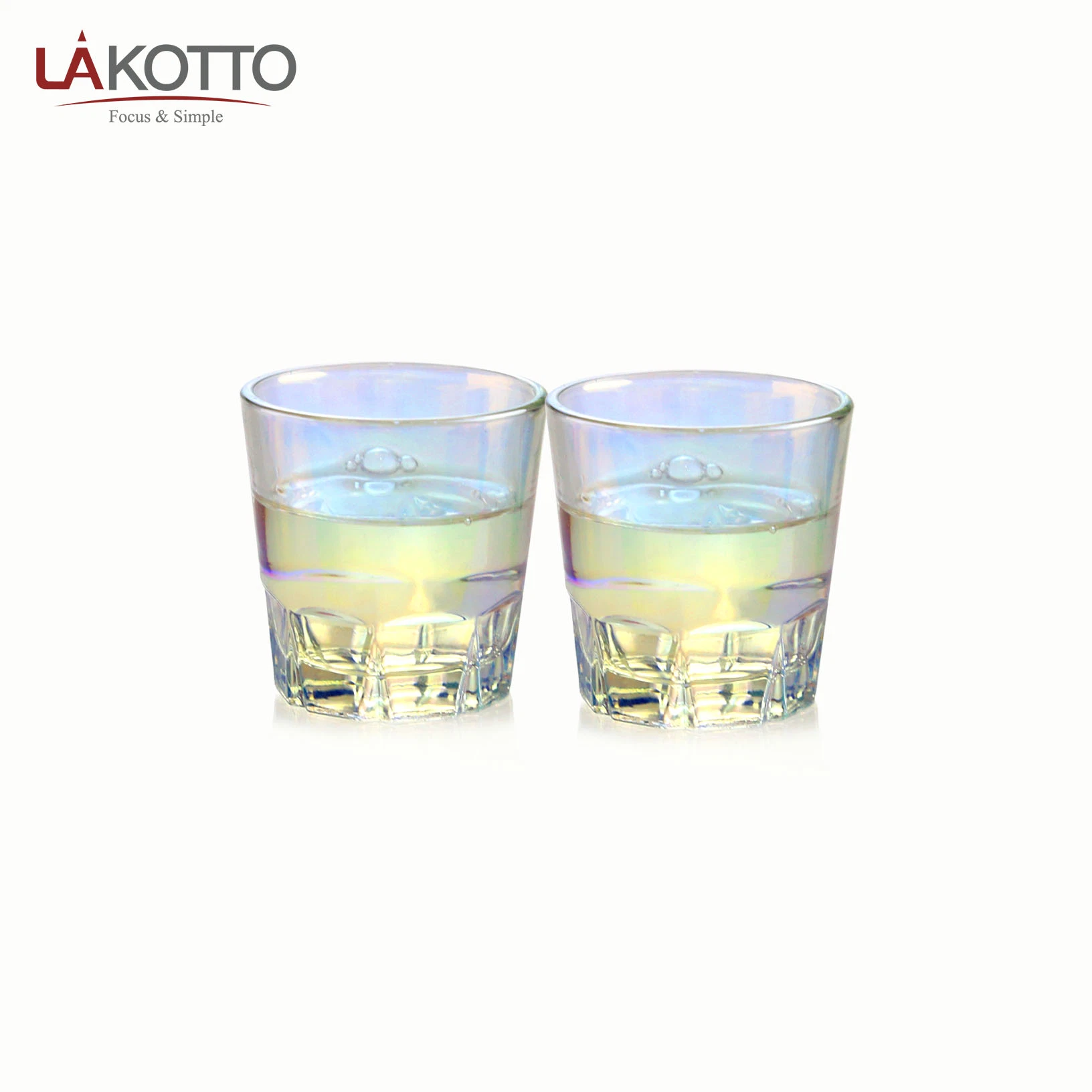 Custom Design 60ml Unbreakable Heavy Base Affordable Whisky Tequila Borosilicate Whiskey Glass Cup for Gift