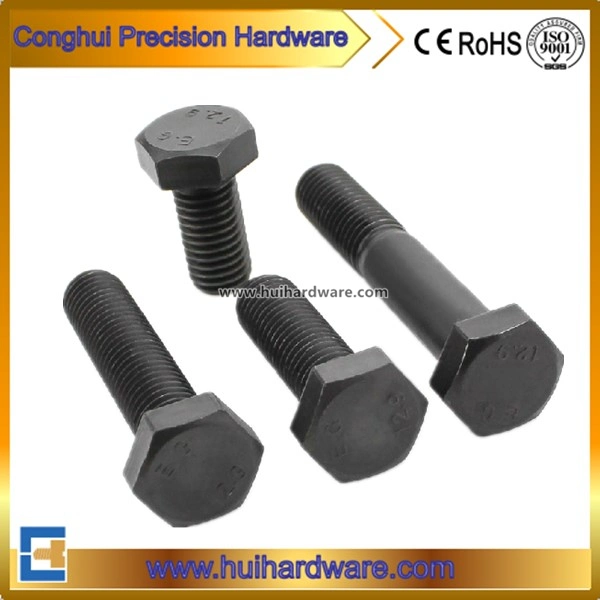 Carbon Steel Grade 4.8 8.8 10.9 12.9 Half Thread Full Thread Hex Head Bolts Manufacturer