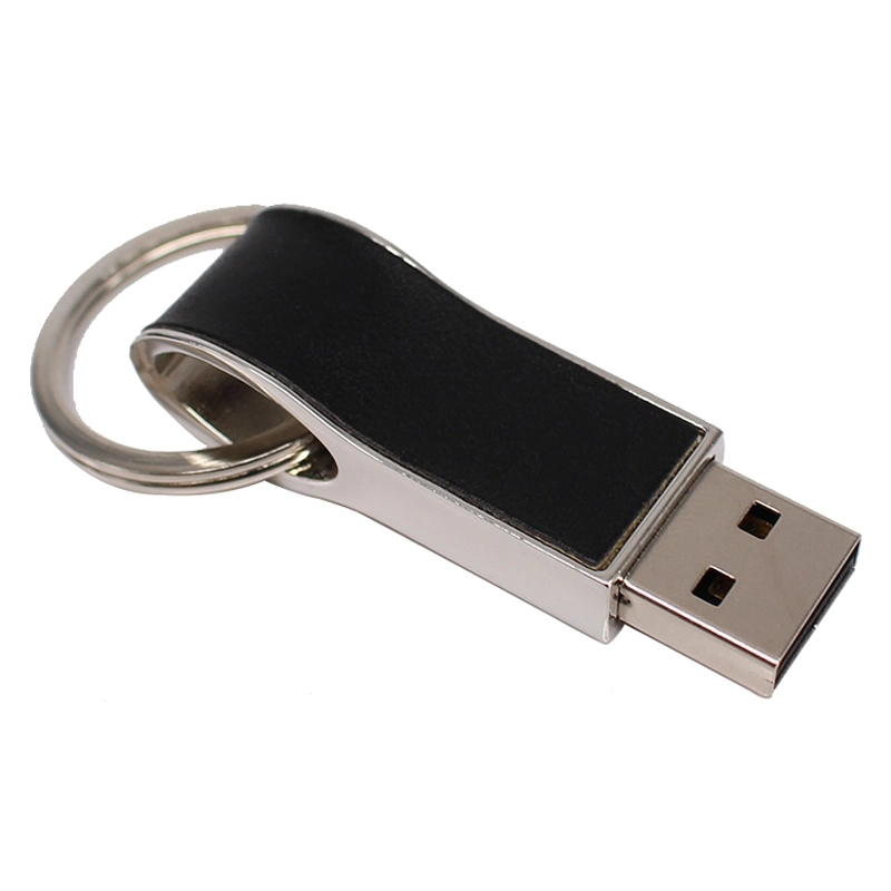 Customized Logo Leather USB Flash Drive USB Drive Key Chain USB Stick