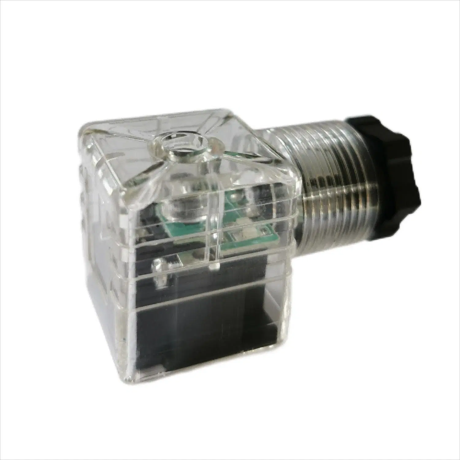 China DIN En175301-803 Solenoid Valve Connector Pg11 with LED