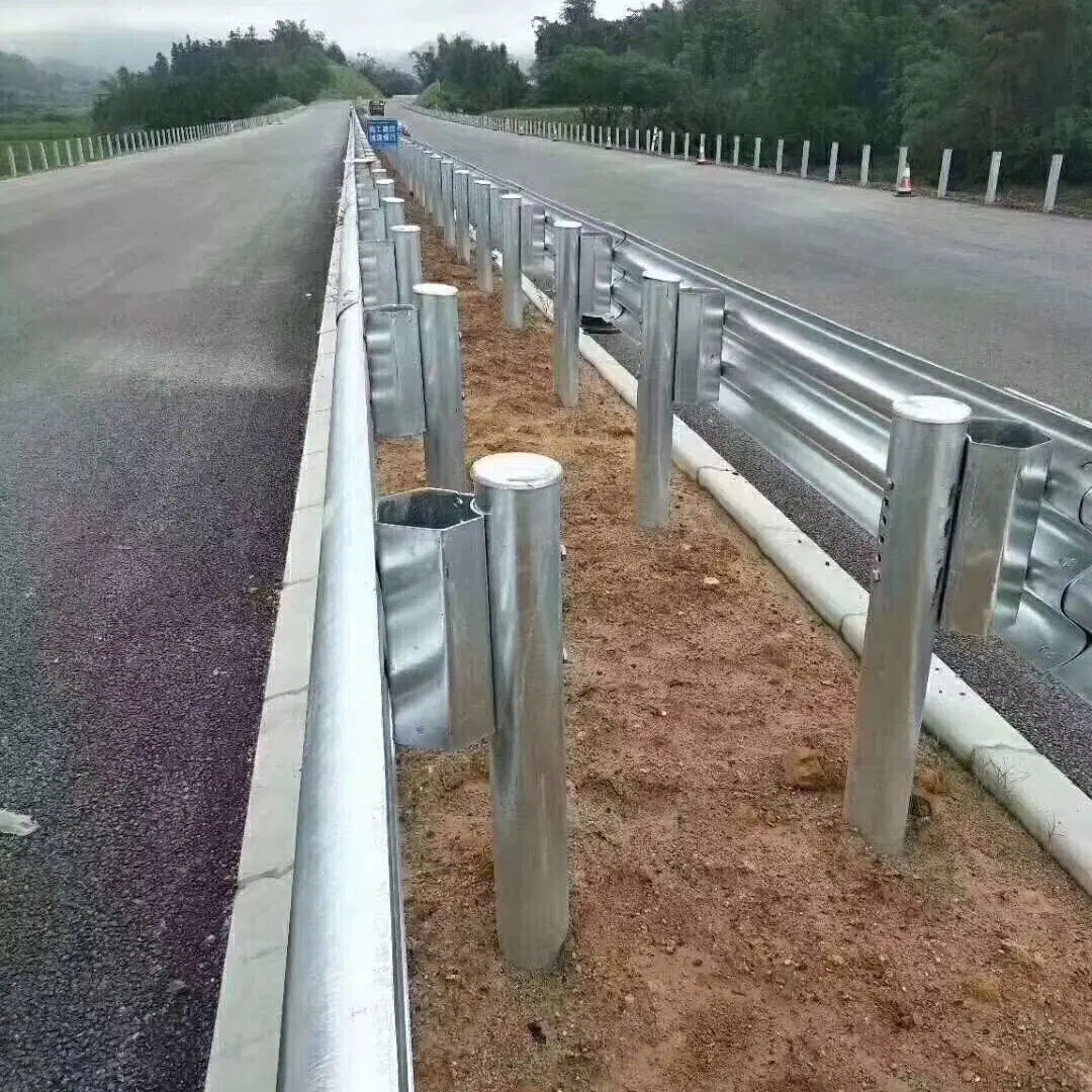 W Profile Hot DIP Galvanized Road Crash Barrier to Philippines