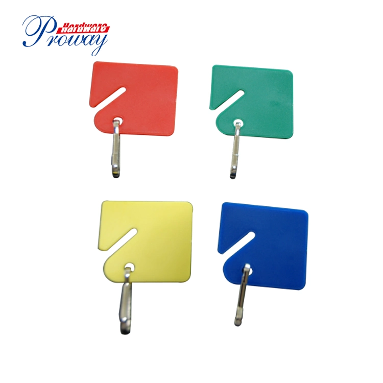 Cheap Plastic Key Tags with Key Ring Kt-52