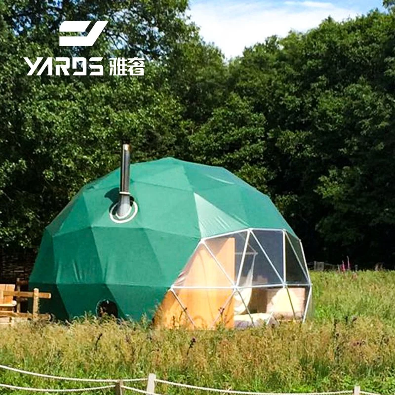 Camping extérieur Chambre double Home Clear Hôtel Party Dome tente Pour location