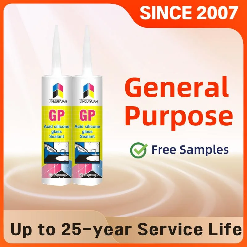 OEM Cheap Price Fast Cure General Purpose Gp Acetic Glass Silicone Adhesive Sealant