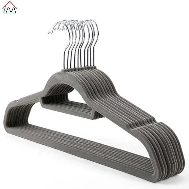 Squared Slim Suit Clothes Plastic Wooden Metal Velvet Hangers