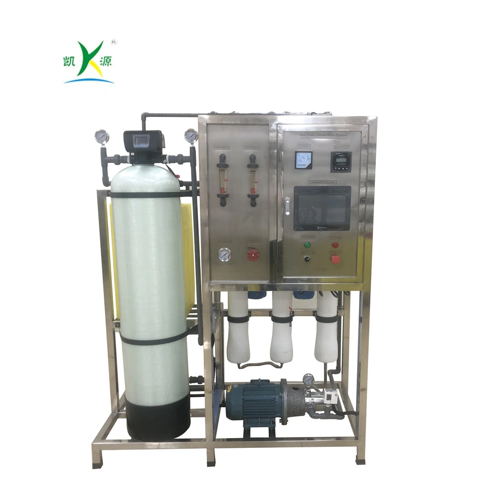 Venda a quente 750L/H Sal planta de dessalinização da água do filtro de tomada de água da máquina de tratamento de purificação de água potável Industrial de barco o preço do sistema