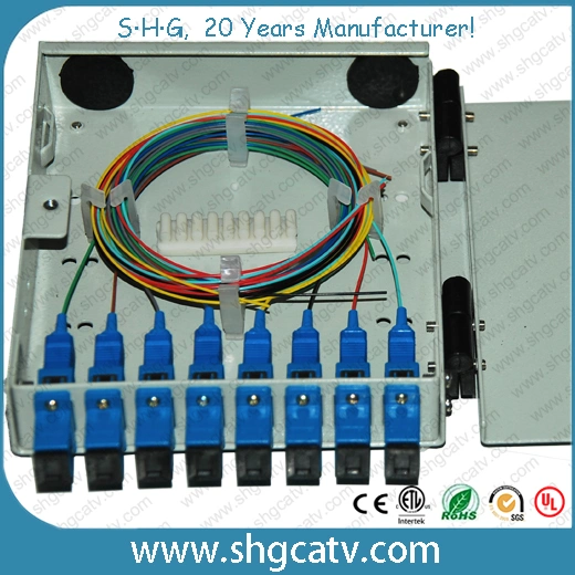 4-8 Sc Adapters Metal FTTH Fiber Optical Terminal Box (FTB-M4-4SC)