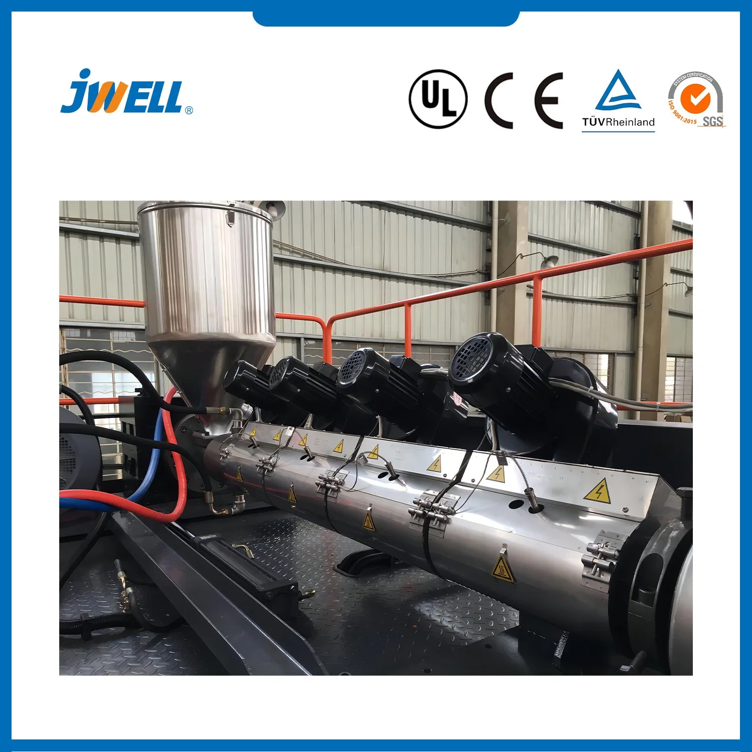 Jwz-Bm Automatic Oil Fitting Pipe Blow Molding Machine