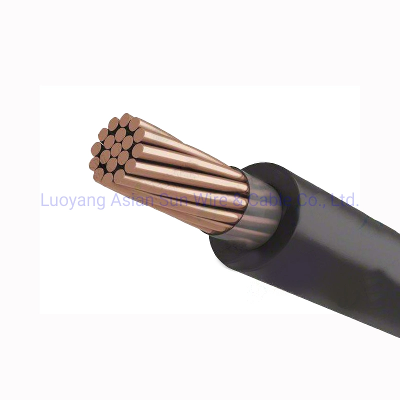 Cable de alimentación de conductor Cu de núcleo único 0,6/1kV para transmisión de potencia Línea