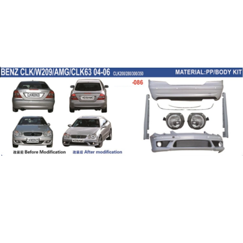 Piezas de carrocería/Kits de carrocería/parachoques delantero/parachoques trasero/rejilla para BMW /Benz G20/Gw176/W209/W212/W213/E92