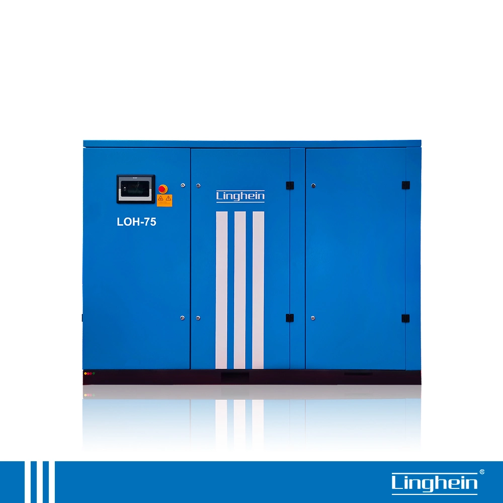 Linghein Quite & Compacted Pm VSD Rotary Air Compressors for Industrial Production