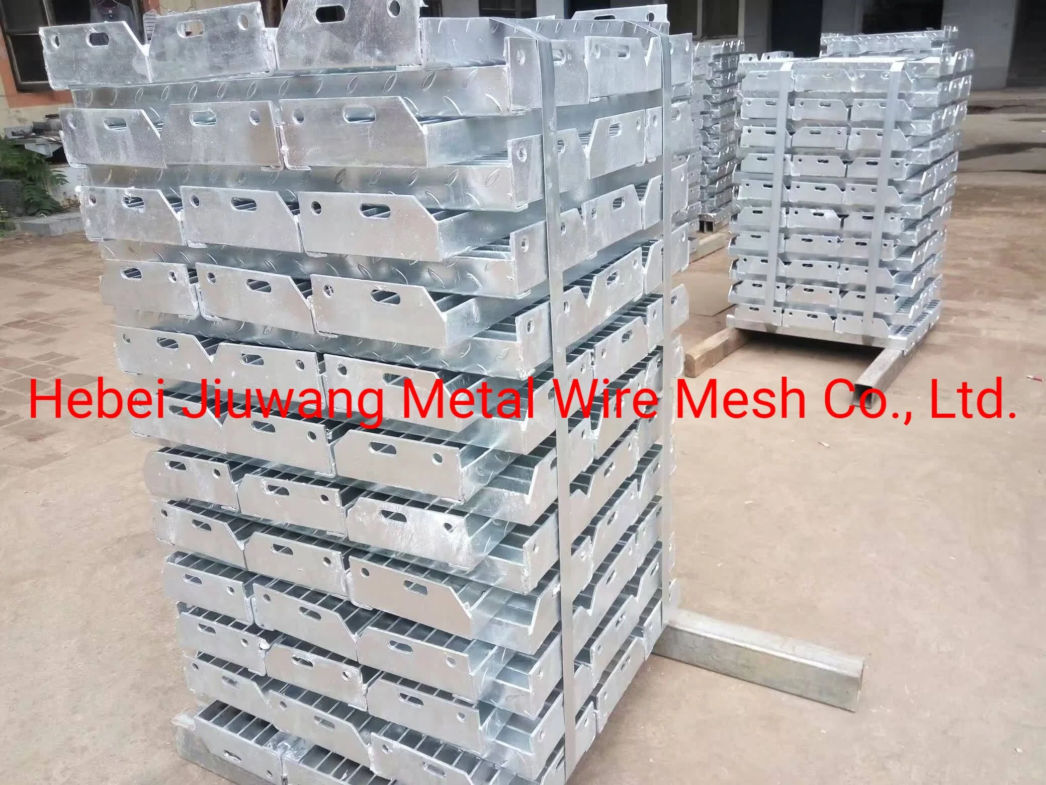 Hot DIP Galvanized Metal Construction Building Material Step Ladder/out Door Stair Treads Step Ladder