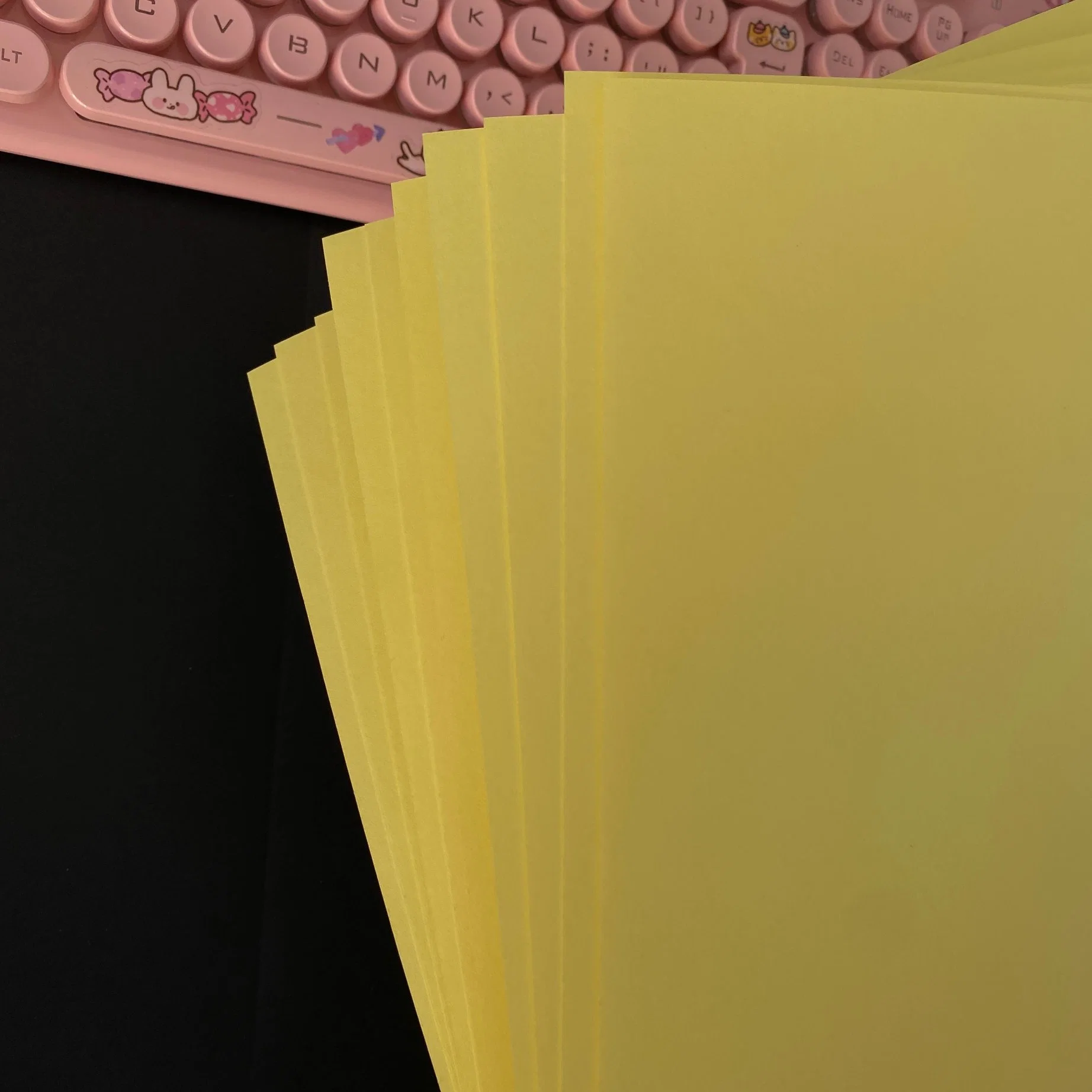 180g Yellow/Green Color Paper Special Paper Color Copy Paper Office Supplies School Stationery Children's Origami