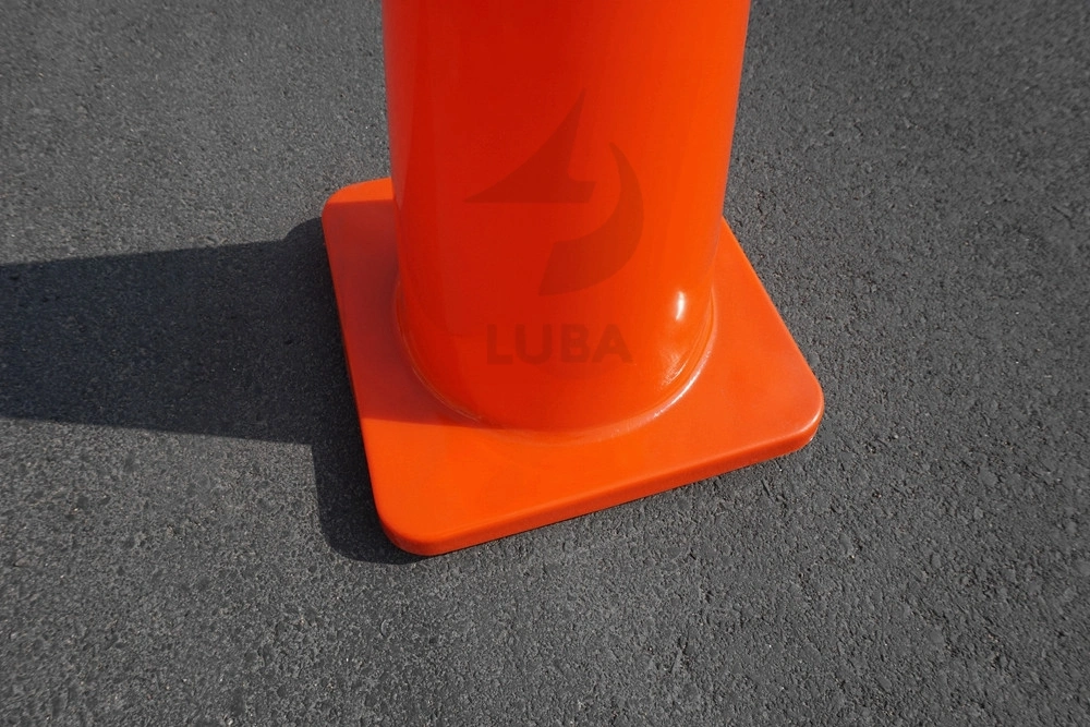 Verkehrssicherheit und Sicherheit Orange PVC-Kegel