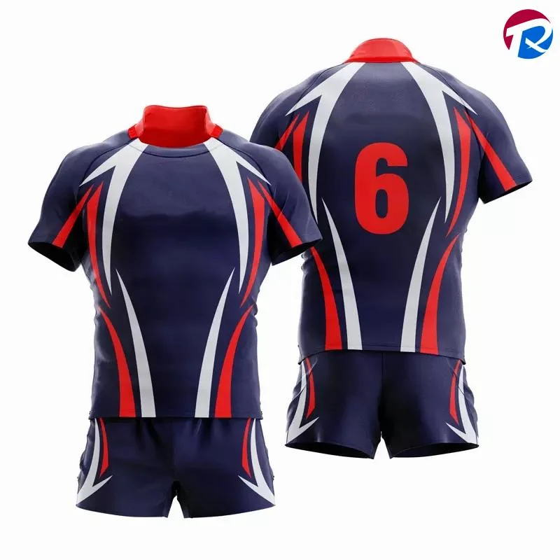 Sublimated Printed Sports Wear Men Afl Football Rugby Jersey Wholesale Cheap Price Rugby Club Jersey