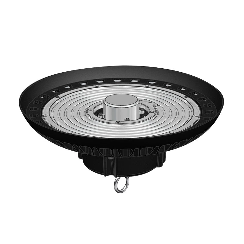 Depósito do setor High Bay LED de iluminação MARCAÇÃO AEA DLC ETL 120 V a 347 V 480V 100W 200W 240W 150W OVNI alta LED Luz Bay