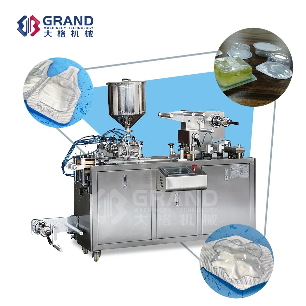 New Product 2023 Dpb 80 140 Blister Packing Machine Automatic Body Lotion Olive Oil Honey Dpp 250 Blister Packaging Machine