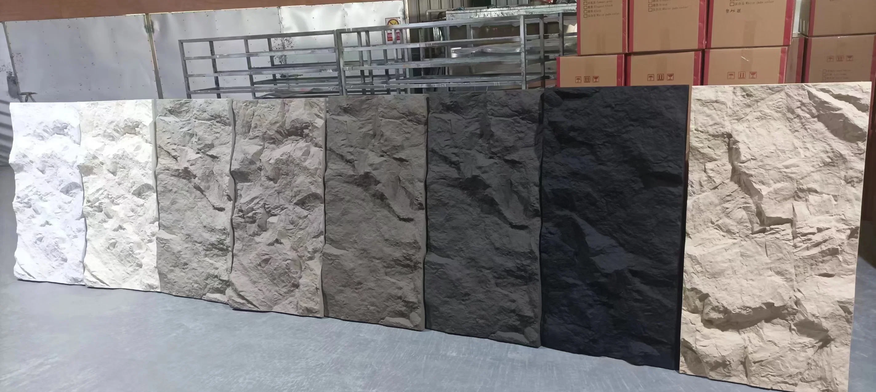 Auuan Waterproof Rock Stone Panel Veneer for Sale